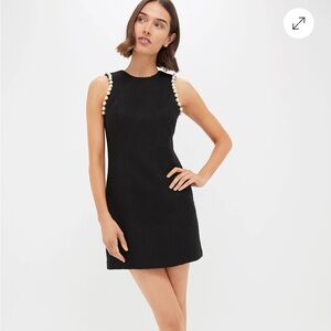 HYACINTH HOUSE Black & Pearl Meredith Blake Dress